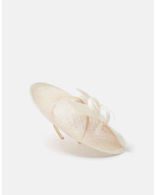 Accessorize Natural Bow Two Tone Fascinator