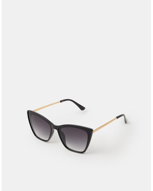 Accessorize White Square Cat Eye Sunglasses