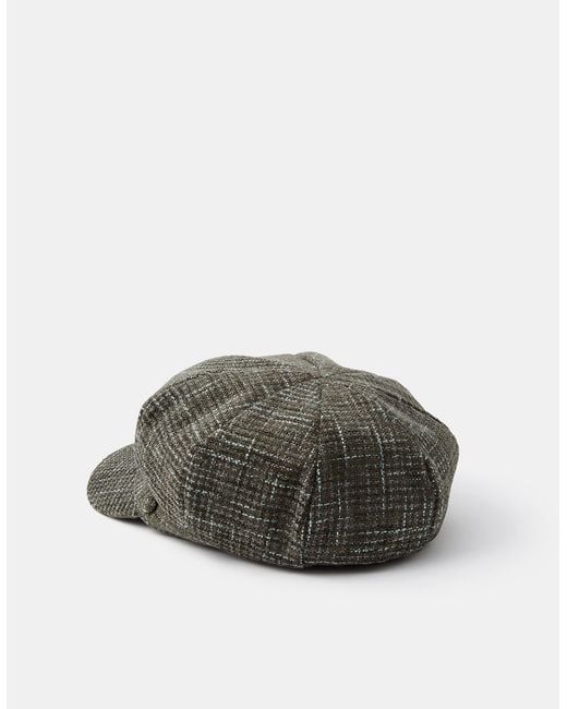 Accessorize Green City Baker Boy Hat
