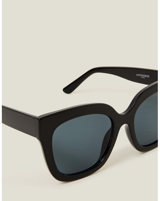 Accessorize Metallic Chunky Cat Eye Sunglasses