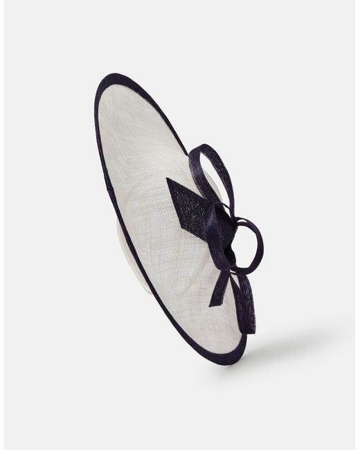 Accessorize Black Bow Two Tone Fascinator