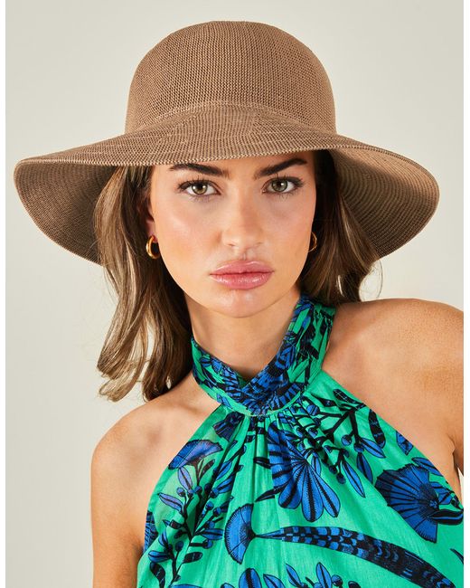 Accessorize Natural Women's Packable Bucket Hat Tan