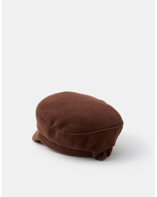 Accessorize Brown Baker Boy Hat