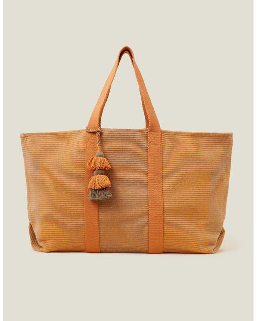 Accessorize Brown Oversized Shopper Bag