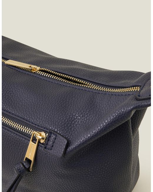 Accessorize Women's Slouchy Webbing Strap Bag Blue
