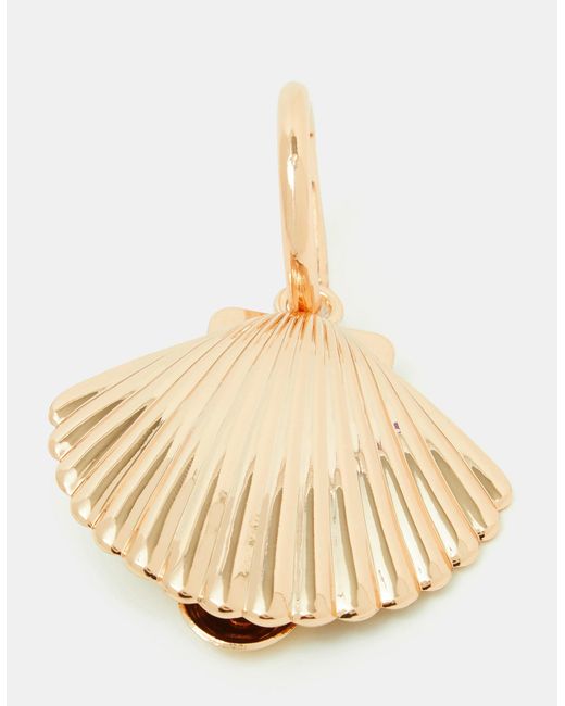 Accessorize Blue Shell Hat Clip