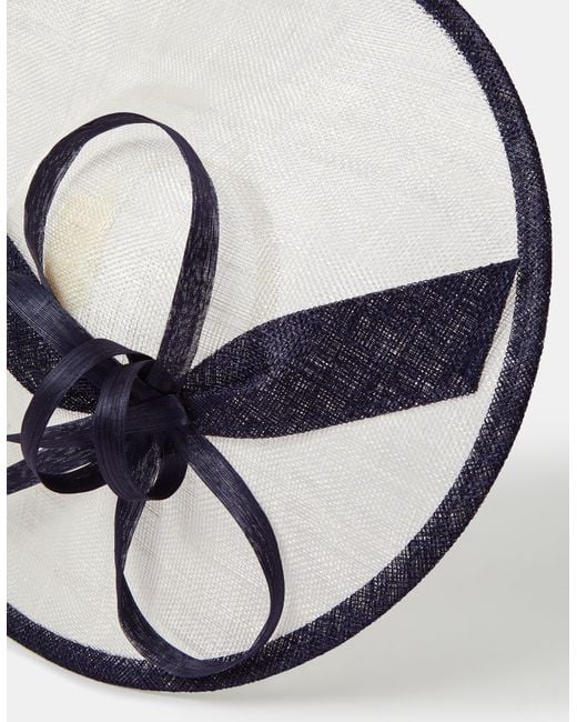 Accessorize Black Bow Two Tone Fascinator