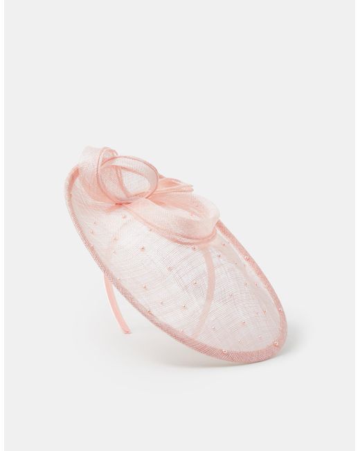 Accessorize Red Bow Pearl Fachinator