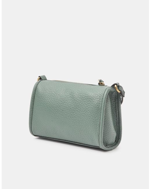 Accessorize Blue Faux Leather Crossbody Bag