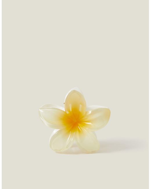 Accessorize Yellow Flower Claw Clip