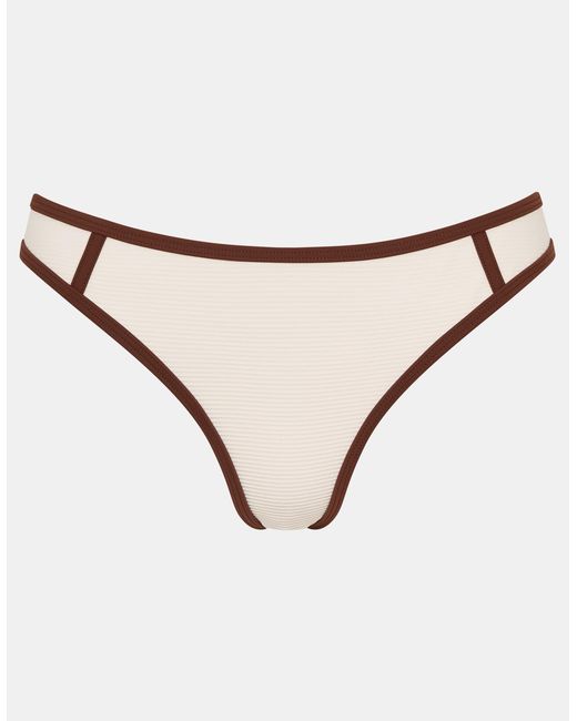Accessorize Natural Contrast Bikini Bottoms