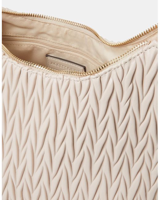 Accessorize White Quilted Handbag