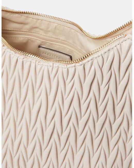 Accessorize White Quilted Handbag