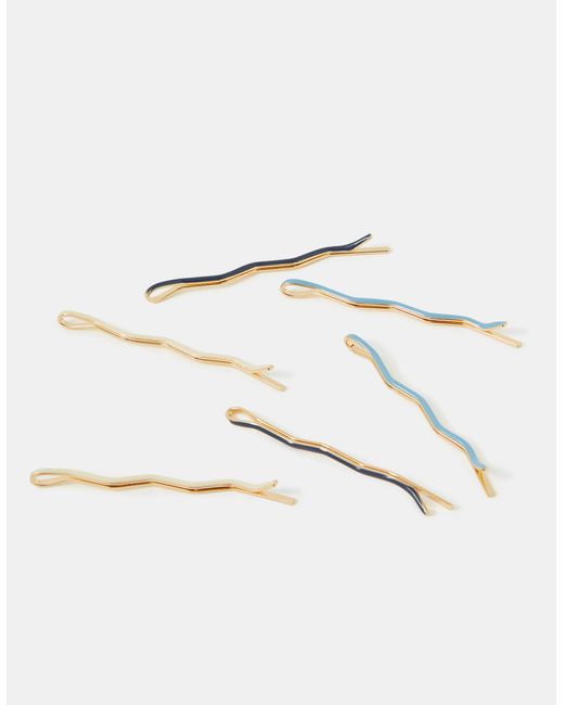 Accessorize Natural 6-Pack Wiggle Hair Slides