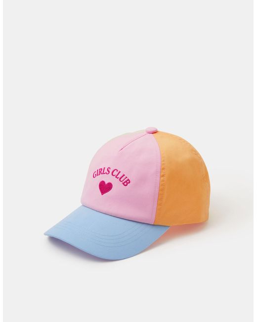 Accessorize Multicolor Club Colourblock Baseball Cap