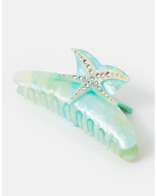 Accessorize Natural Starfish Shimmer Claw Clip