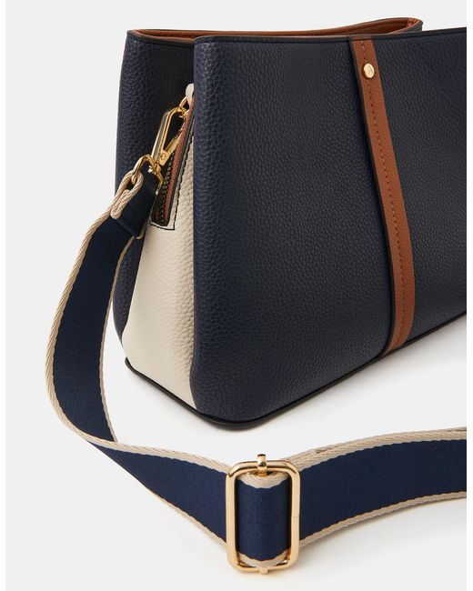 Accessorize Multicolor Triple Compartment Crossbody Bag