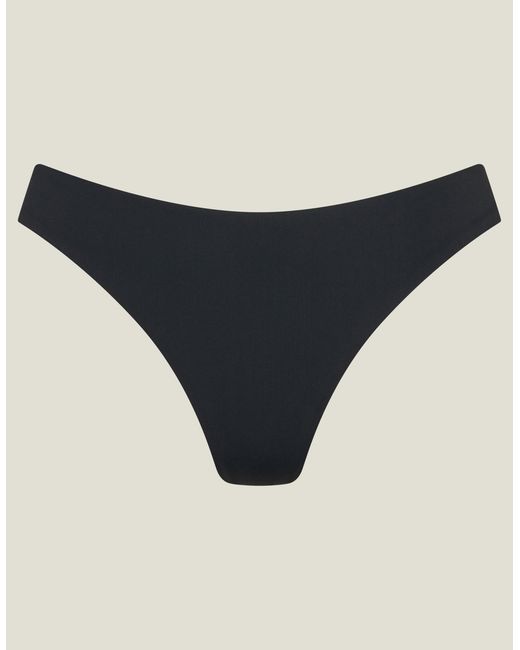 Accessorize Black Plain Bikini Bottoms
