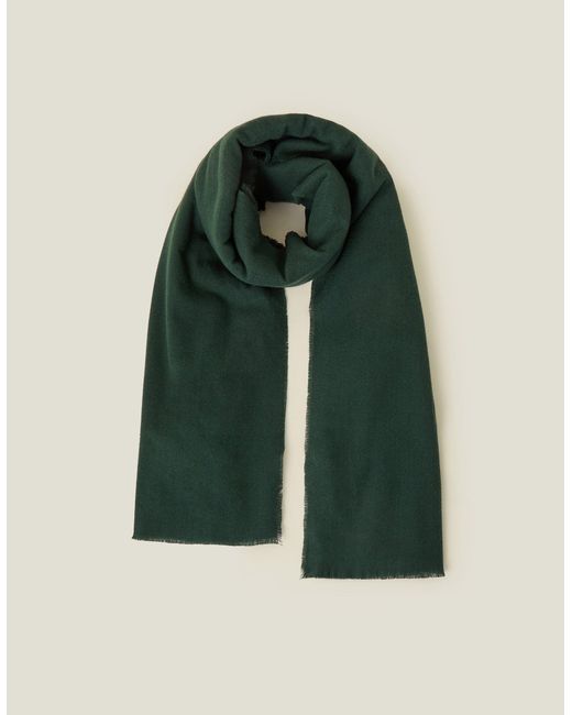 Accessorize Green Super Soft Blanket Scarf