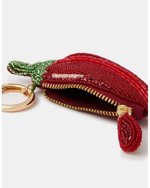 Accessorize Brown Chilli Purse Bag Charm
