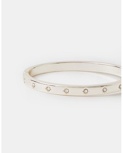 Accessorize Natural Celestial Gem Bangle