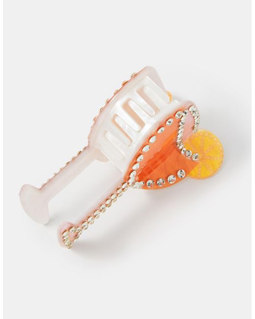 Accessorize Brown Spritz Claw Clip