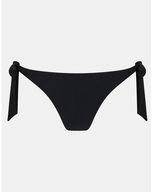 Accessorize Black Bunny Side Tie Bikini Bottoms