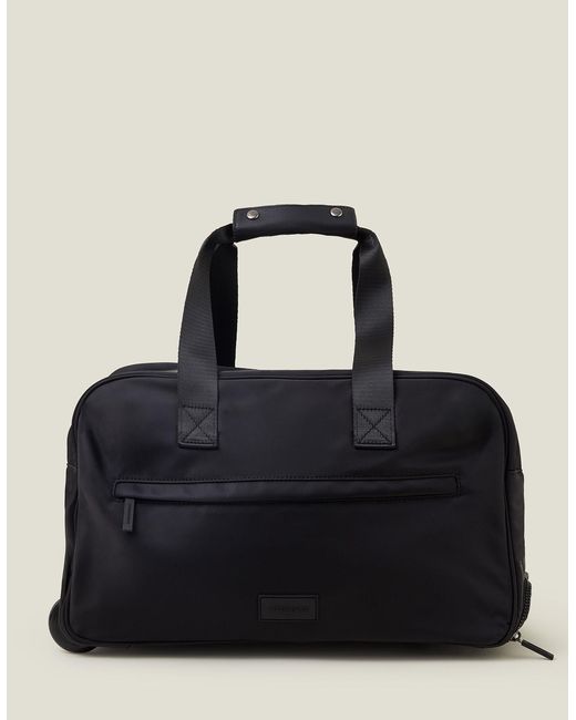 Accessorize Black Wheeled Weekend Bag