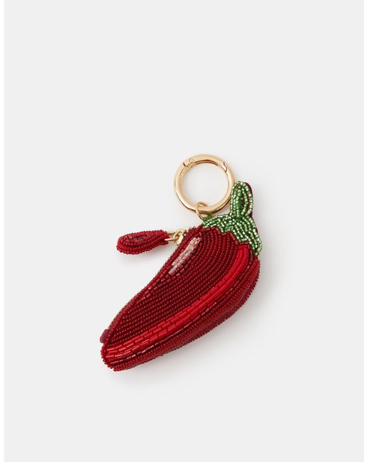 Accessorize Brown Chilli Purse Bag Charm