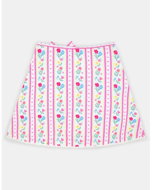 Accessorize Natural Floral Print Swim Skirt