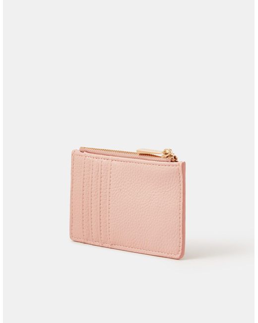 Accessorize Pink London Sausage Dog Card Holder