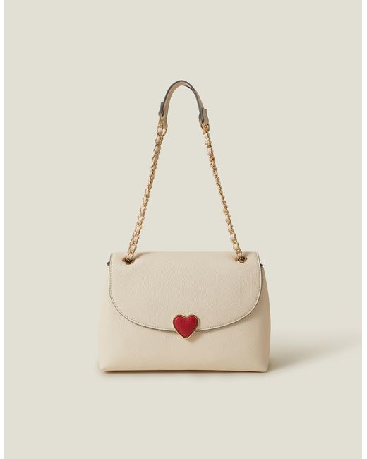 Accessorize Natural Heart Shoulder Bag