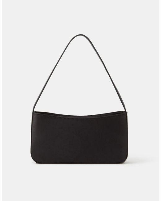 Accessorize Natural Satin Shoulder Bag
