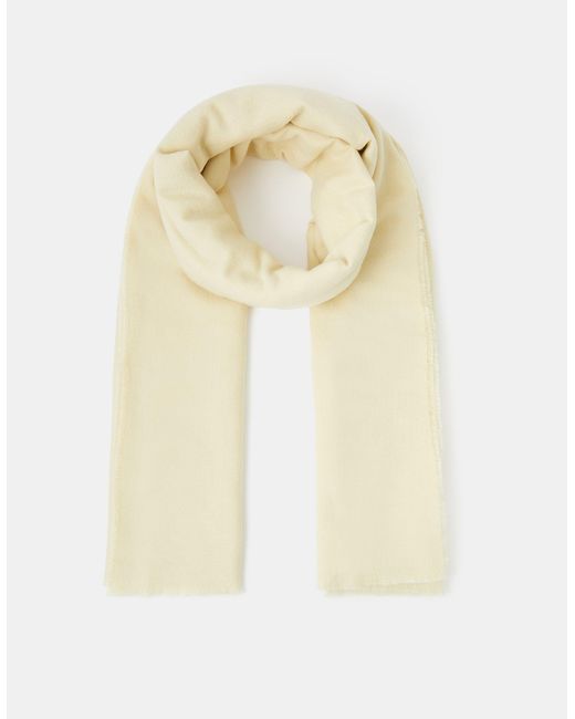 Accessorize White Plain Blanket Scarf