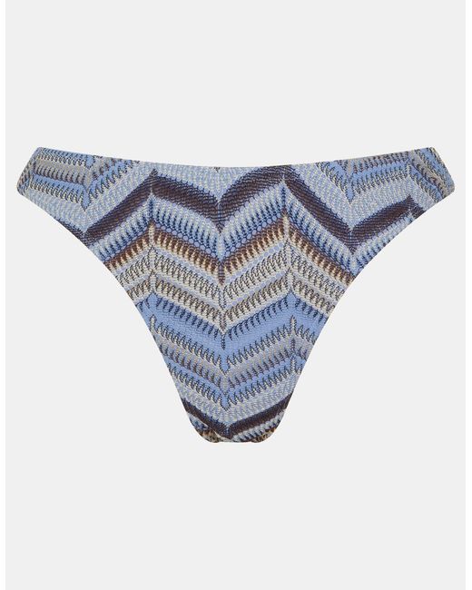 Accessorize Blue Crochet Bikini Bottoms