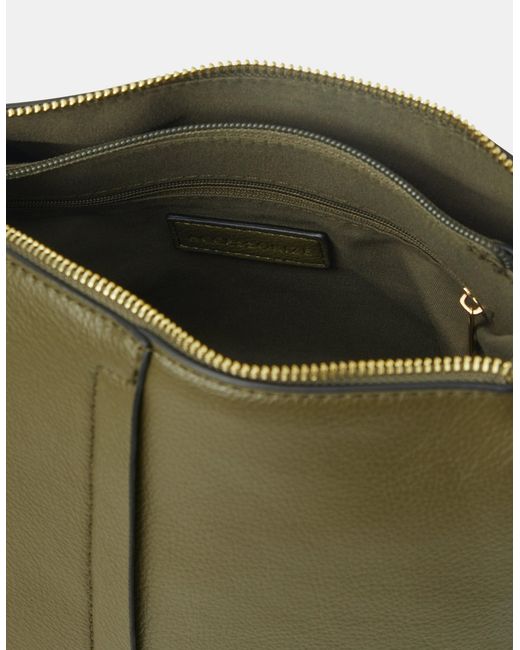 Accessorize Green Webbing Strap Crossbody Bag