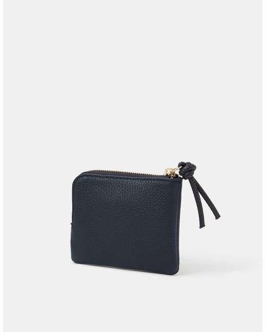 Accessorize Blue Initial Coin Purse