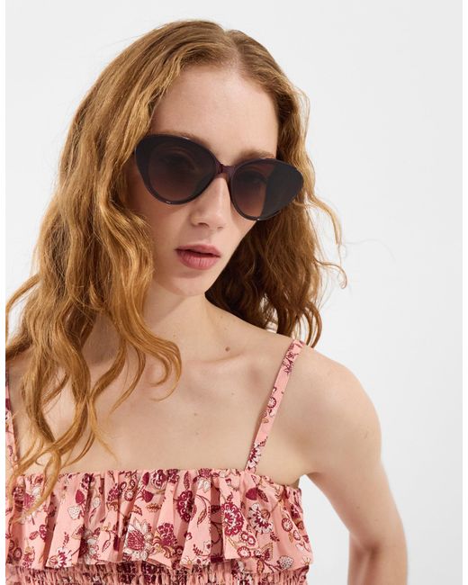 Accessorize Multicolor Oval Cat Eye Sunglasses