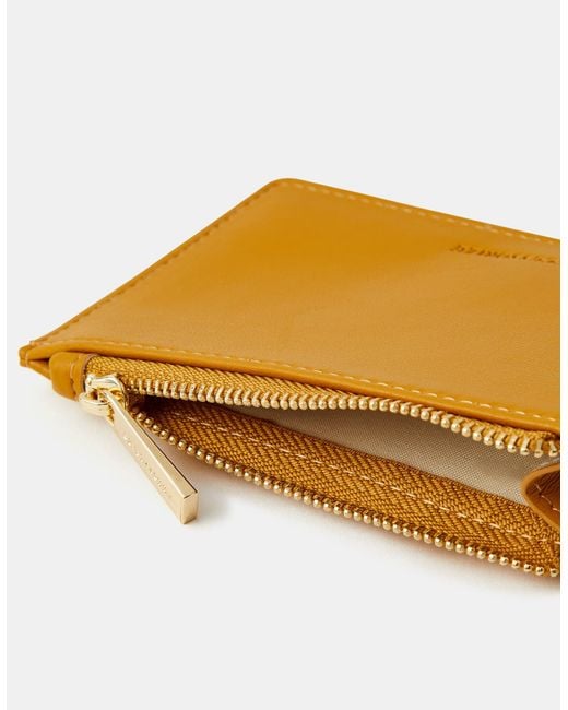 Accessorize Orange Plain Card Holder
