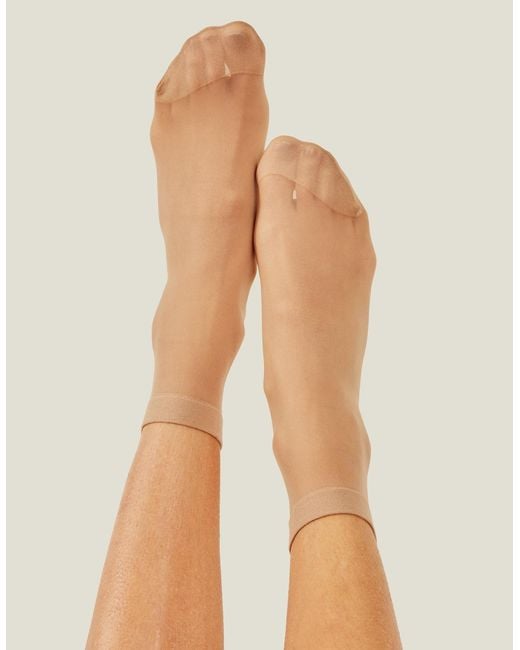 Accessorize White 2-Pack Pop Socks