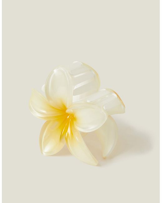 Accessorize Yellow Flower Claw Clip