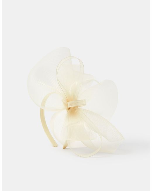 Accessorize Natural Mini Crin Fascinator