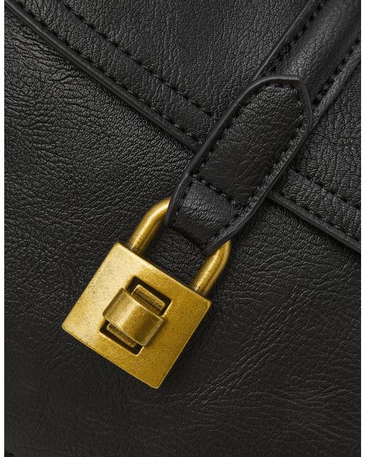 Accessorize Blue Padlock Crossbody Bag