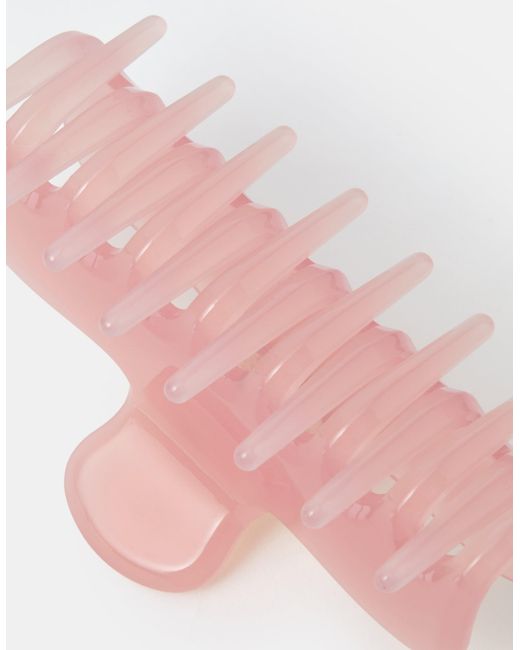 Accessorize Pink Glossy Claw Clip