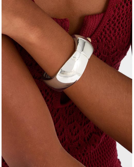 Accessorize White Chunky Cuff Bracelet