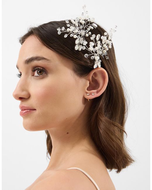 Accessorize White 2-Pack Pearl Hair Pins
