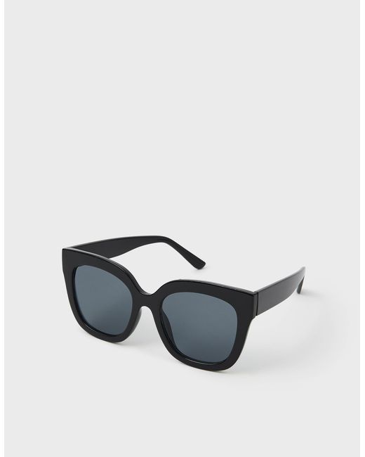 Accessorize Metallic Chunky Cat Eye Sunglasses