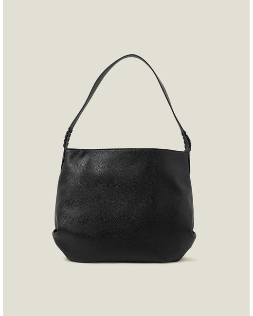 Accessorize Women's Black Slouch Shoulder Bag