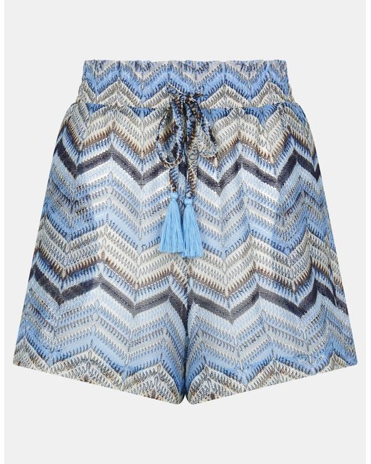 Accessorize Natural Crochet Shorts