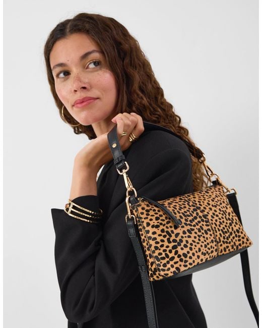 Accessorize White Leather Crossbody Handbag
